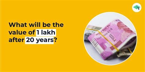 value of 50 lakhs after 20 years.